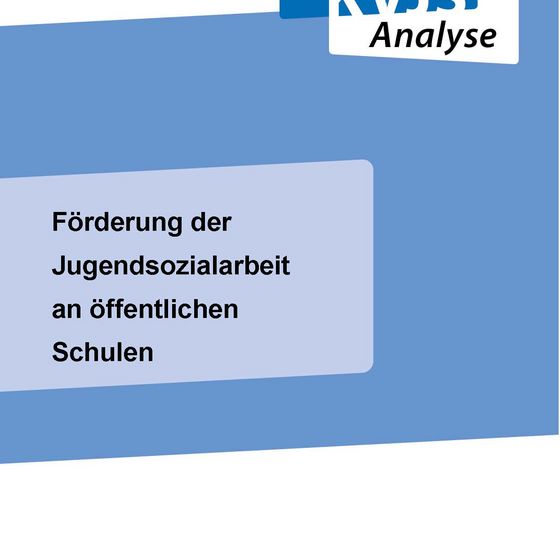 Cover KVJS Analyse Strukturbericht Schulsozialarbeit