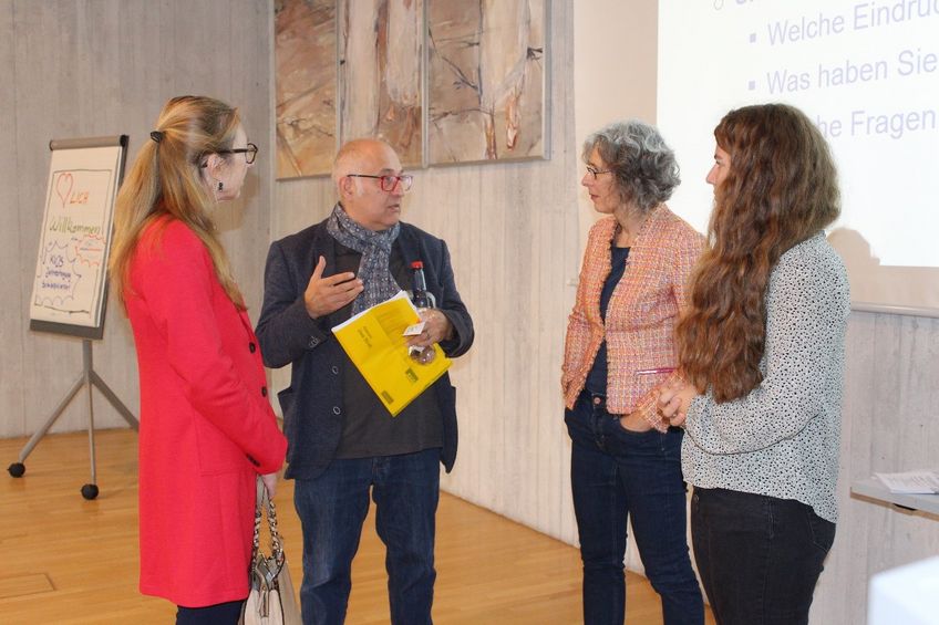 Marion Steck, Uwe Straß, Prof. Dr. Bettina Müller, Lisa-Marie Schlüter